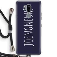 Joengneuh!: LG G7 Thinq Transparant Hoesje met koord