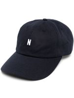 Norse Projects casquette à logo brodé - Bleu