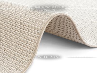 Hanse Home - Flatweave In- & Outdoor carpet Millau Cream Beige - 200x290 cm