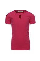 LOOXS 10sixteen Meisjes t-shirt rib - Fluo fuchsia