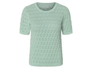 esmara Dames ajour-pullover (XS (32/34), Groen)