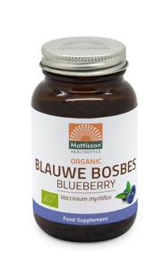 Mattisson Blauwe bosbes blueberry biologisch (120 vega caps)