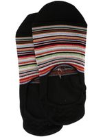 Paul Smith chaussettes No-Show à rayures - Noir