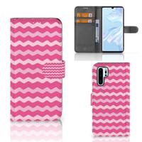 Huawei P30 Pro | Telefoon Hoesje | Waves Pink