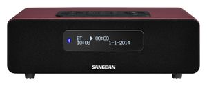 Sangean: DDR-36 Radio met Bluetooth en DAB+ - Rood