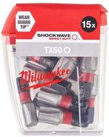 Milwaukee Accessoires shockwave gen ii tx50 25mm 25stuks - 4932430892 - 4932430892