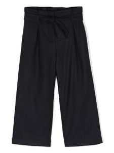 Bonpoint pantalon Natalia à taille ceinturée - Bleu