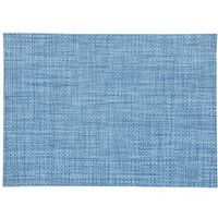 Placemat gevlochten blauw 45 x 30 cm - thumbnail