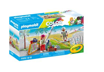 PLAYMOBIL Color - Skatepark Constructiespeelgoed