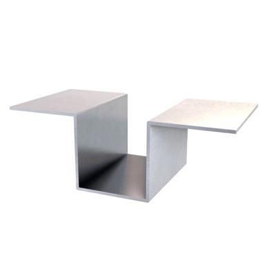 RVS zetwerk brut 2.5 mm - per m²