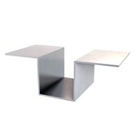 RVS zetwerk brut 2.5 mm - per m²