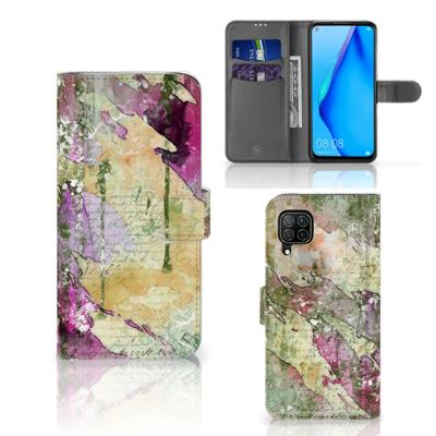 Hoesje Huawei P40 Lite Letter Painting Hoesje Huawei P40 Lite Letter Painting