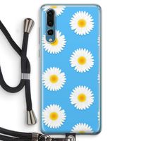 Margrietjes: Huawei P20 Pro Transparant Hoesje met koord