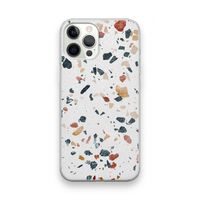Terrazzo N°4: iPhone 12 Pro Max Transparant Hoesje