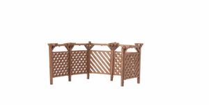 NOCH 66805 H0 Laser-Cut decor-set in de tuin Bouwpakket