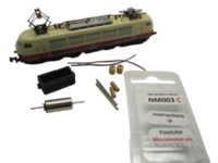 micromotor NM003C motor ombouwset voor Minitrix BR103, BR151 - thumbnail