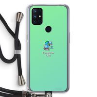 Win98: OnePlus Nord N10 5G Transparant Hoesje met koord