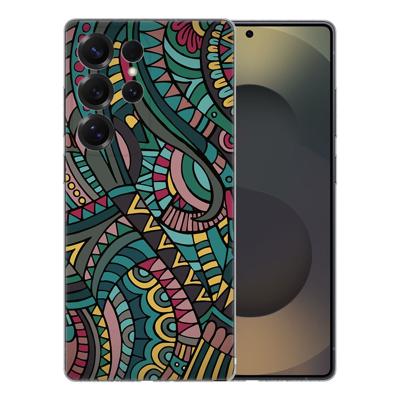 TPU Hoesje Samsung Galaxy S25 Ultra - Aztec Backcover TPU Hoesje Samsung Galaxy S25 Ultra - Aztec Backcover