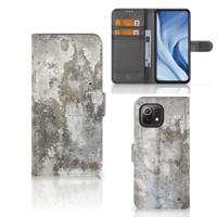 Xiaomi 11 Lite 5G NE | Mi 11 Lite | Bookcase | Beton Print