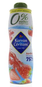 Karvan Cevitam Aardbei 0% suiker (750 ml)