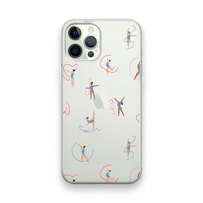 Dancing #3: iPhone 12 Pro Transparant Hoesje