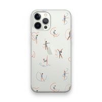 Dancing #3: iPhone 12 Pro Transparant Hoesje