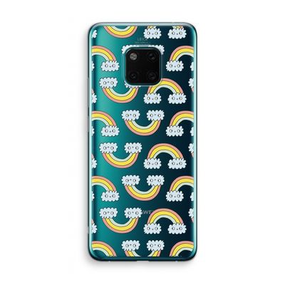 Regenboog: Huawei Mate 20 Pro Transparant Hoesje