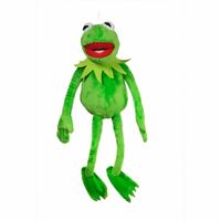 The Muppets Kermit de Kikker knuffel - groen - 35 cm