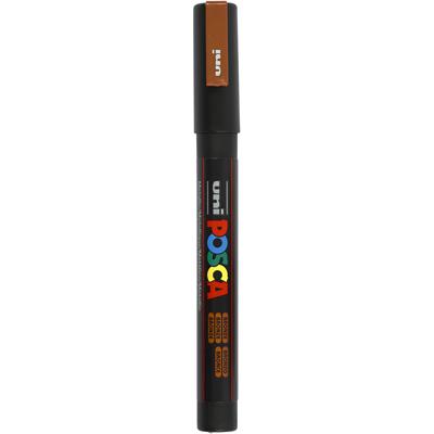 Uni-Posca Posca marker, afm pc-3m, lijndikte 0,9-1,3 mm, fijn, brons, 1 stuk