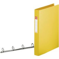 Esselte Standard Ring Binders , PP Yellow 4x25 mm ringband A4 Geel - thumbnail