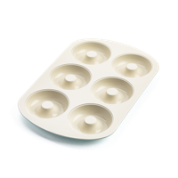 Contour Turquoise Bagel- en Donutplaat