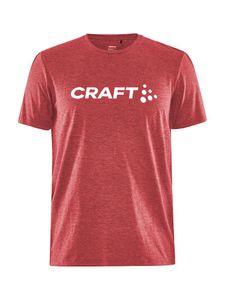 Craft 1913421 Community Logo SS Tee M - Bright Red Melange - XL