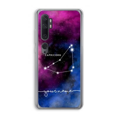 Sterrenbeeld - Donker: Xiaomi Mi Note 10 Transparant Hoesje
