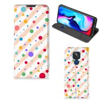 Motorola Moto G9 Play | Hoesje met Magneet | Dots