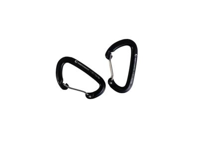 Ticket to the moon Carabiner 22 Carabine Black 8,5 x 5,2 cm