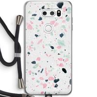 Terrazzo N°3: LG V30 Transparant Hoesje met koord