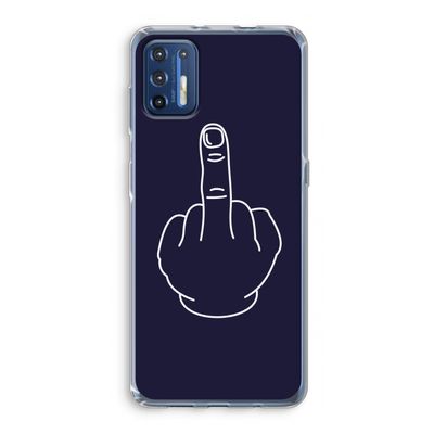 F**k U: Motorola Moto G9 Plus Transparant Hoesje