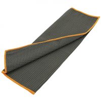 Mr. Kleen poetsdoek glas 40 x 40 cm microvezel grijs/oranje - thumbnail