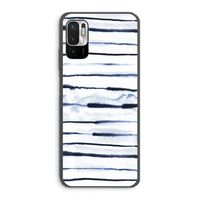 Ink Stripes: Xiaomi Redmi Note 10 5G Transparant Hoesje