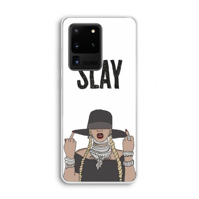 Slay All Day: Samsung Galaxy S20 Ultra Transparant Hoesje