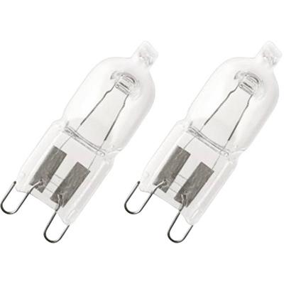 OSRAM HOMELIGHTING Eco-halogeenlamp Energielabel: G (A - G) G9 43 mm 230 V 50 W Warmwit Stiftfitting Dimbaar 2 stuk(s)