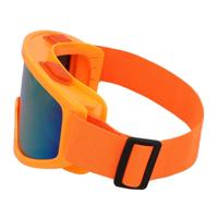 Boland Party skibril neon oranje