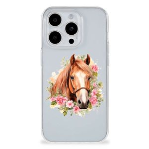 TPU Hoesje voor iPhone 15 Pro Paard