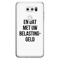 Belastinggeld: LG V30 Transparant Hoesje