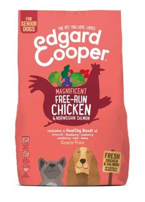 Edgard & Cooper Edgard & Cooper Hondenvoer Senior Kip & Zalm 700g