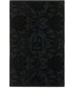 Dolce & Gabbana tapis de bain à logo en jacquard - Noir