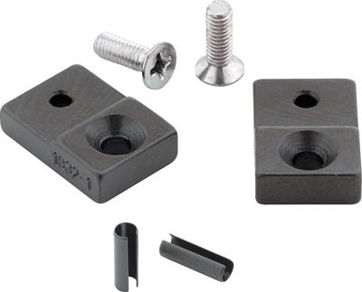 HAZET Reserveonderdelenset: 1 paar reparatiebekken · 15 mm breed · 2 schroeven · 2 spanhulzen 1932-1/6