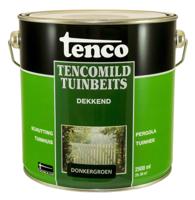Dekkend donkergroen 2,5l mild verf/beits - Tenco