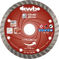 Cut-Fix Red-Line Diamant Doorslijpschijf 115mm Doorslijpschijf