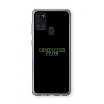 Retro: Samsung Galaxy A21s Transparant Hoesje